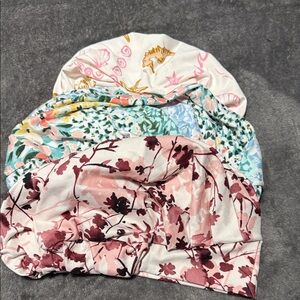 Floral and Pattern scrub caps